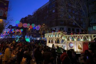 Los Reyes Magos recorren los distritos