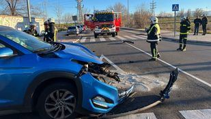 Accidente de tráfico en Leganés