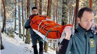 Rescatada una mujer de 67 años tras fracturarse el tobillo en Siete Revueltas