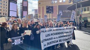 Letrados de la Administración de Justicia, en huelga