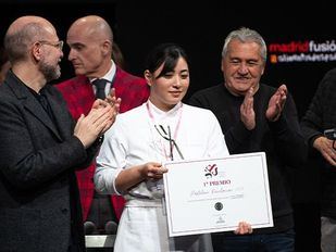 Una japonesa con obrador en Getafe, pastelera revelación en Madrid Fusión