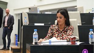 Villacís calla en el Pleno mientras el PP le pide voluntad "expresa" de sumarse a Feijóo