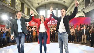 Sánchez y siete ministros impulsan a Maroto a la Alcaldía: "Madrid tiene que quitarse el freno de este Gobierno triste"