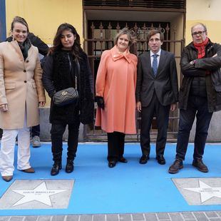 Adolfo Marsillach y Quique San Francisco ya tienen su estrella en un renovado Paseo del Cine