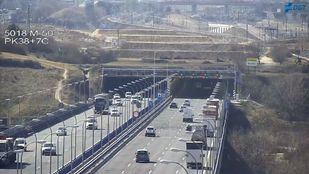 El túnel de la M-50 en Perales del Río, vetado al transporte de mercancías peligrosas