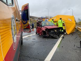 Los accidentes de tráfico descienden un 7,8% en la capital