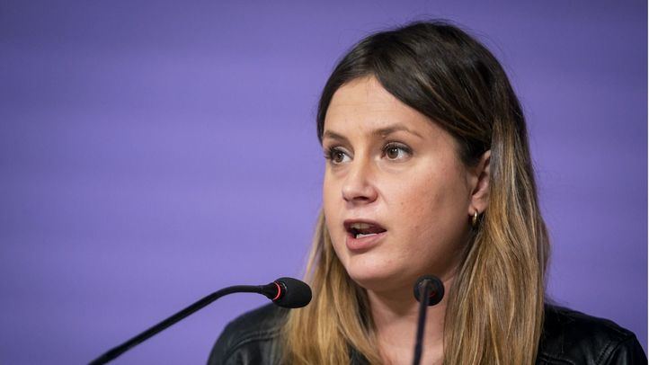 La portavoz de Unidas Podemos en la Asamblea de Madrid y candidata a la Presidencia de la Comunidad, Alejandra Jacinto