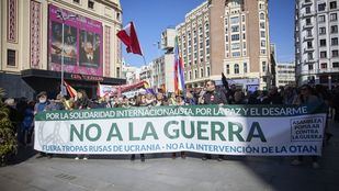 Madrid sale a la calle para exigir el fin de la guerra en Ucrania