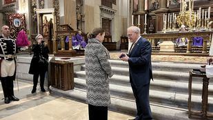 La Comunidad recibe la Medalla del IV Centenario de la Canonización de San Isidro