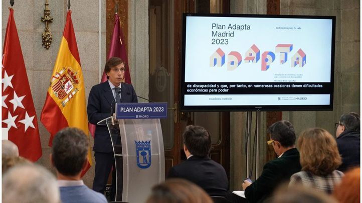 José Luis Martínez-Almeida presenta el Plan Adapta 2023