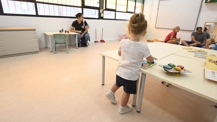 Clase de Infantil en un colegio madrileño