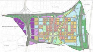 Los Ahijones ya tienen cuadrícula para edificar y Cibeles ofrecerá allí 2.400 viviendas protegidas.