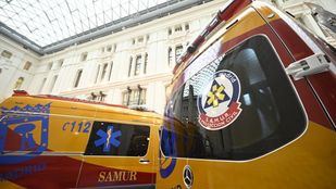 Herido grave un motorista tras chocar con un turismo en Santa María de la Alameda