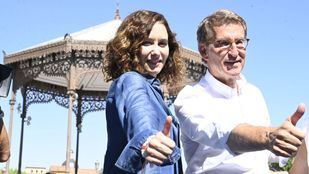 Ayuso y Feijóo se lanzan a por el voto hispano en Madrid