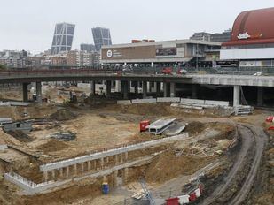 Adif corta al tráfico desde este sábado el aceso a Chamartín desde la calle Hiedra