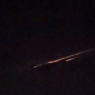 Restos de un satélite estadounidense cruzan la atmósfera en España