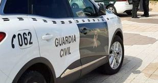 Coche patrulla de la Guardia Civil