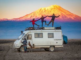 Vivir con 12 euros al día o con hijos menores, algunas de las aventuras de viajes inspiradores