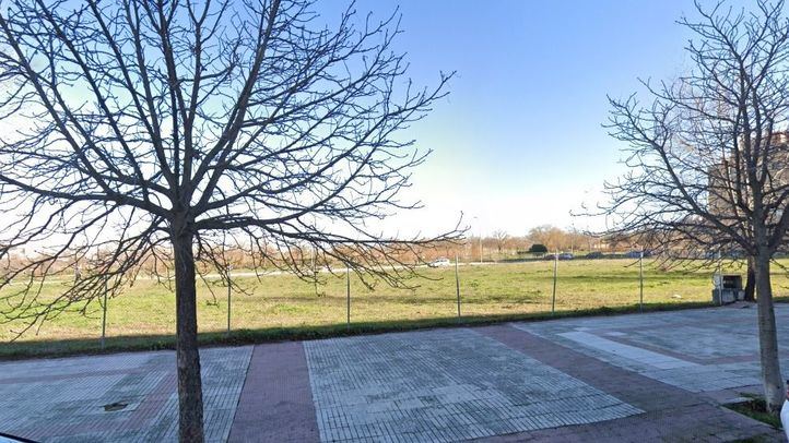 Parcela en la que se situará el nuevo centro deportivo de San Blas-Canillejas