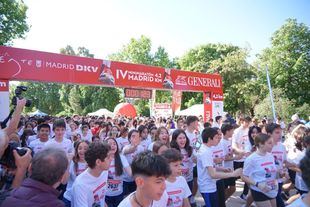 IV MiniMaratón en Madrid con 5.000 escolares promoviendo los valores del deporte
