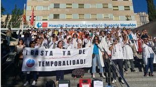 La huelga contra la temporalidad en el Sermas arranca con bajo seguimiento