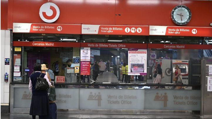 Puestos de venta de billetes de Cercanías Madrid