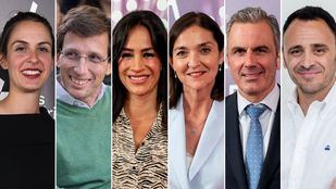 Telemadrid emite este lunes el único debate con los seis candidatos a la Alcaldía de Madrid