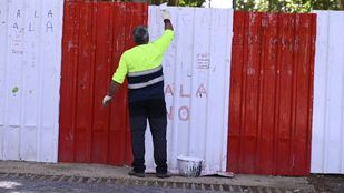 La tala en Madrid Río entra en campaña: "Entre cemento y naturaleza, la derecha elige cemento"