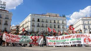 Docentes reclaman en Sol la reducción de su jornada laboral