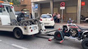 Retiran el quad del atropello en Alcobendas