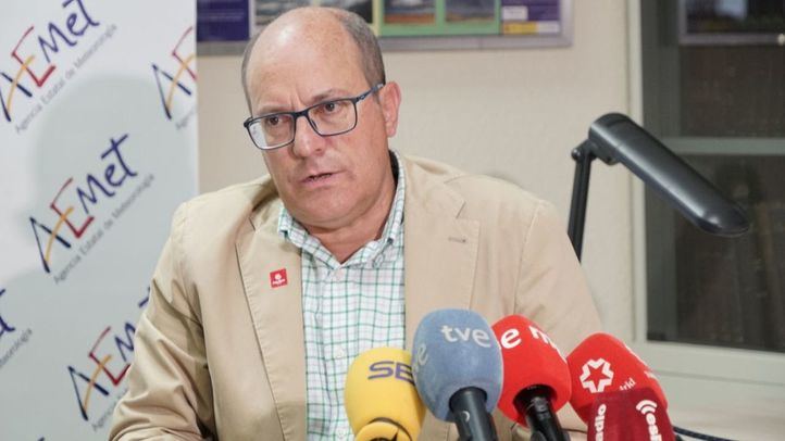 El delegado territorial de AEMET en Madrid, Miguel Ángel Pelacho
