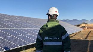 Iberdrola avanza en la planta fotovoltaica de Peralta