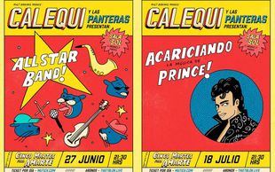 Calequi y Las Panteras deslumbran en la Sala El Sol