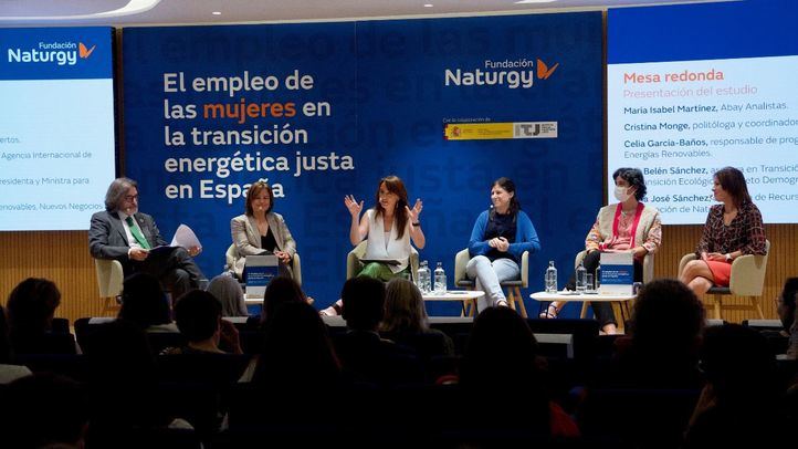 Presentación estudio empleos mujeres transición energética Fundación Naturgy-ITJ