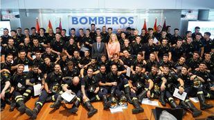 El Ayuntamiento de Madrid suma 85 nuevos bomberos especialistas