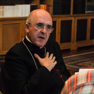 El cardenal Osoro se despide como arzobispo de Madrid en La Almudena