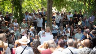 Díaz apela a la movilización para llegar a ser la primera presidenta “verde”