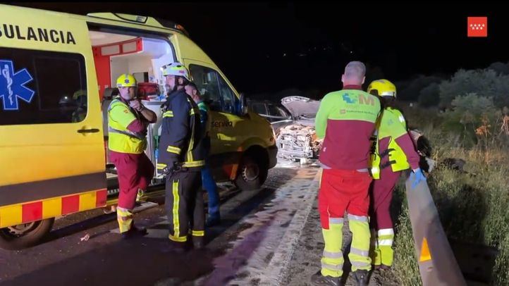 Accidente de tráfico en el kilómetro 2 de la M-226