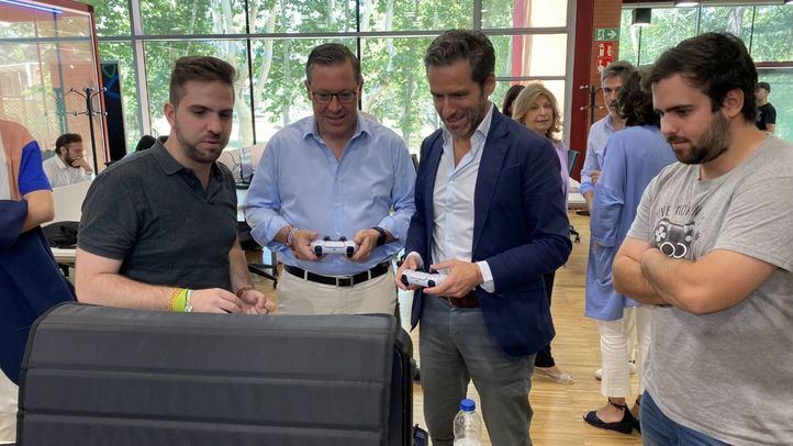 Alfonso Serrano y Borja Sémper visitan Madrid in Game