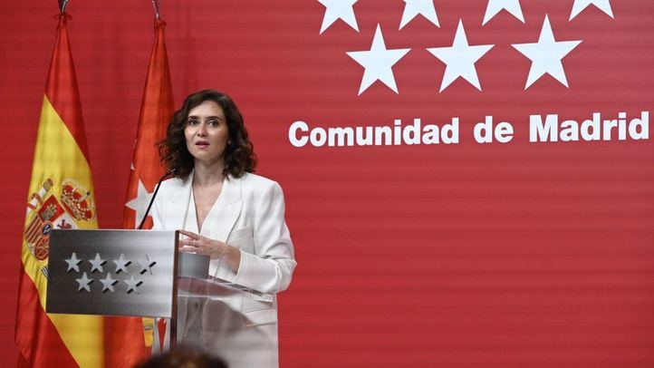 Isabel Díaz Ayuso, presidenta de la Comunidad de Madrid