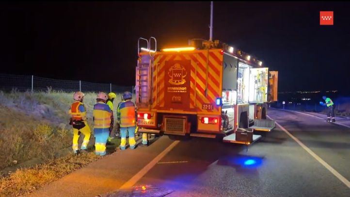 Accidente mortal en Ajalvir entre un camión y un turismo