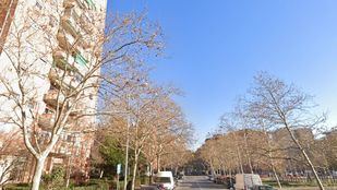 Calle Besolla, en Pan Bendito, donde ocurrió el tiroteo