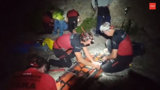 Senderista rescatado