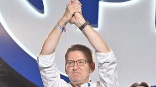 Cierre de filas de los barones del PP en torno a Feijóo