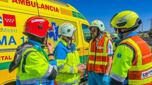 Fallece un motorista tras salirse de la A-42 a la altura de Getafe