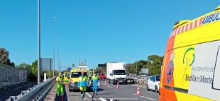 Heridos graves, un hombre y una mujer, en un accidente de moto