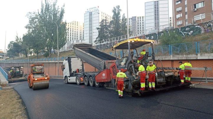 Madrid Calle 30 finaliza la primera semana de agosto la campaña de asfaltado 2023 de la vía M-30