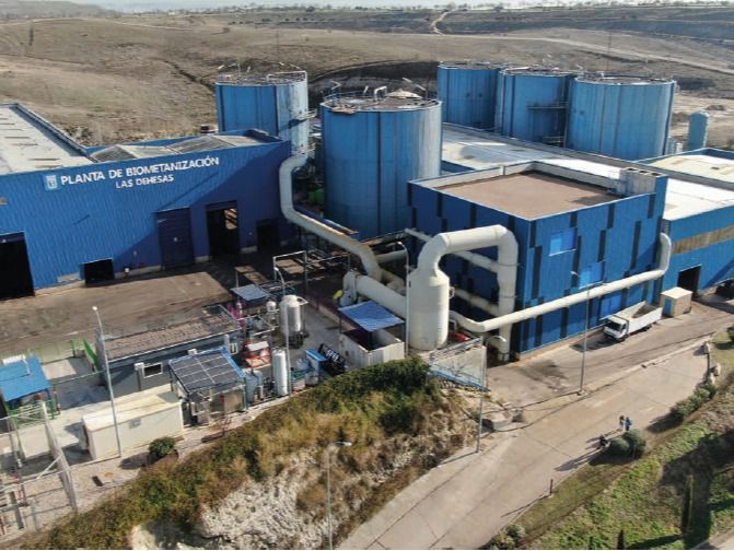 Energía renovable a partir de residuos en la planta de Las Dehesas
