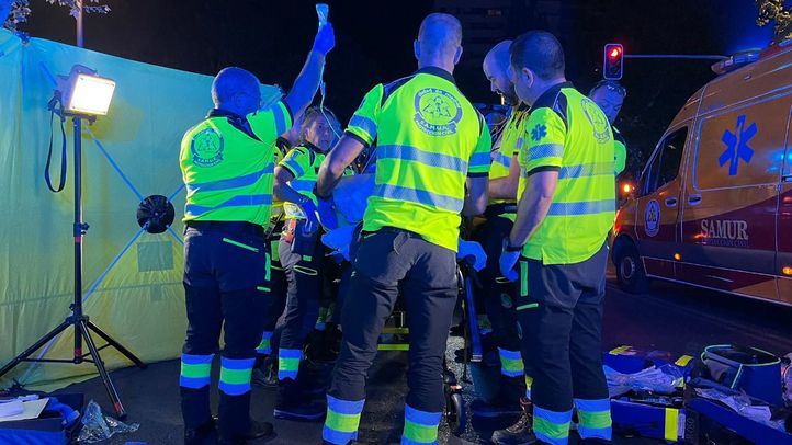 Herido grave tras ser atropellado por una furgoneta en la calle Orense