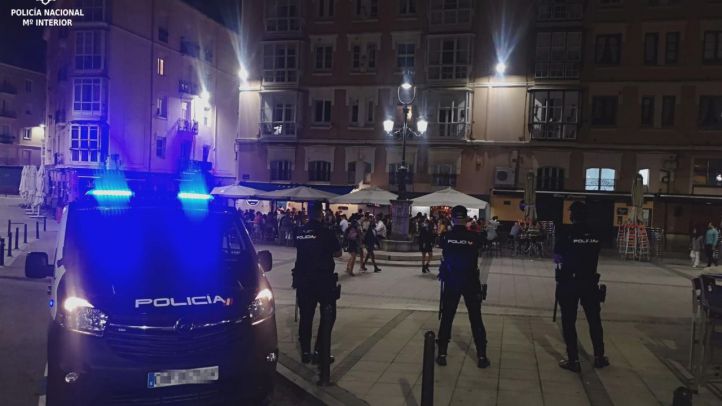 Policía Nacional en Carabanchel